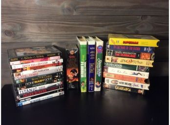 DVD And VHS Lot