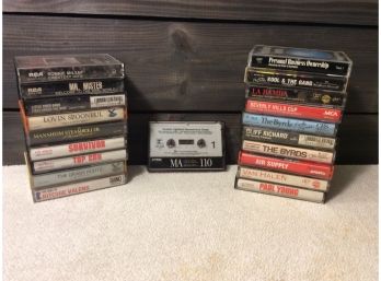 Classic 80s Music Cassettes