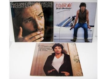 Vintage Vinyl Lp Bruce Springsteen Lot Of 3