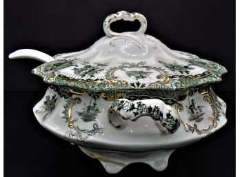Vintage Wedgewood Tureen With Lid Signed Raleigh