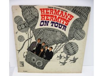 Vintage Vinyl LP 1965 Herman's Hermits On Tour Their Second Album