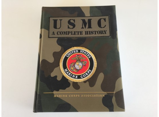 USMC. A Complete History Of The United States Marine Corps. Huge 656 Page Profusely ILL HC Coffee Table Book.