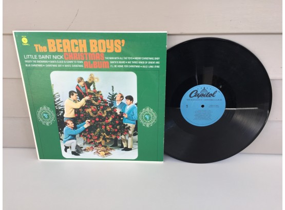 The Beach Boys' Christmas Album On 1975 Capitol Records. Vinyl Is Very Good Plus. Jacket Is Very Good.
