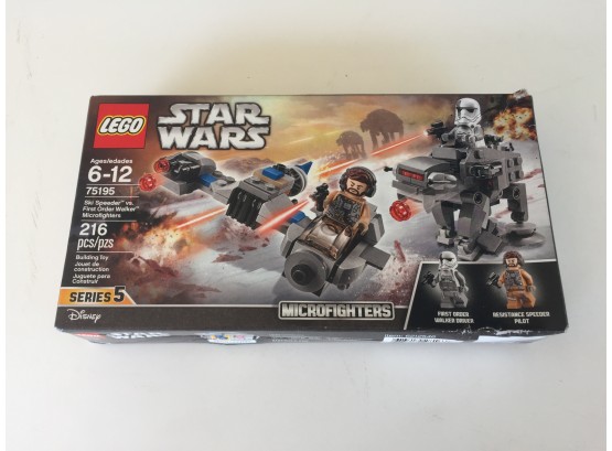 Lego Star Wars 75195 Microfighters Series 5. New And Unopened. Box Is A Bit Mushed.