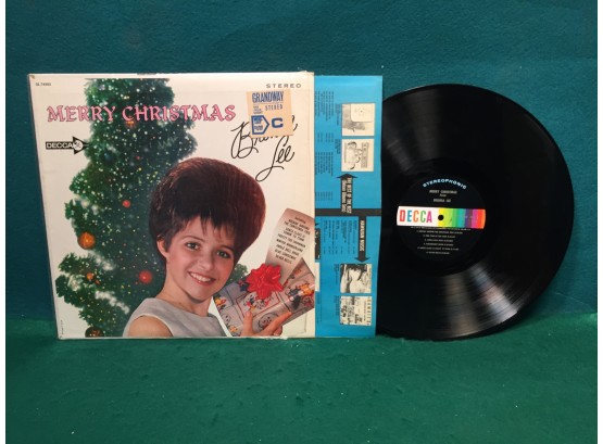 Brenda Lee. Merry Christmas On 1964 Decca Records Mono. Vinyl Is Very Good Plus.