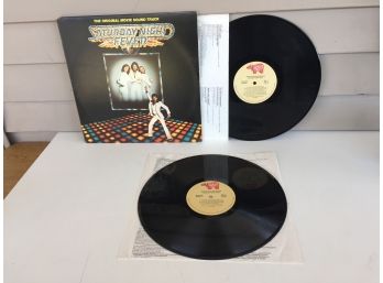Saturday Night Fever. The Original Movie Sound Track On 1977 RSO Records. Double LP Record. Bee Gees.