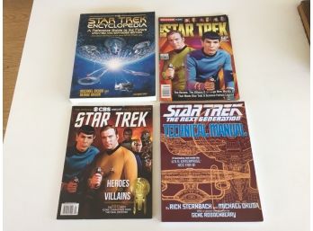 The Star Trek Encyclopedia,  Next Generation Technical Manual, 50th Anniversary, Heroes And Villains.