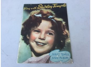 Vintage Shirley Temple. Sing With Shirley Temple Song Album. Published In 1935 By Movietone Music Corporation.