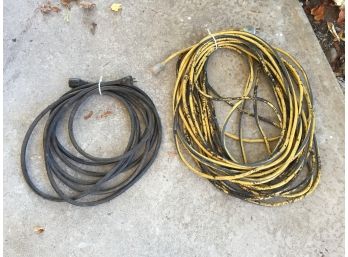 Two (2) Heavy Duty Extention Cords.