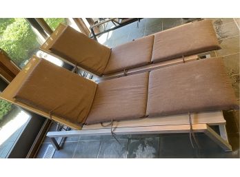 Pair Of Chaise Loungers
