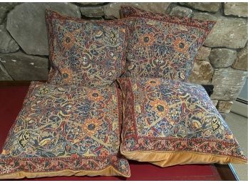 Four Tapestry Pillows
