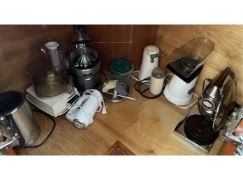 Large Group Of Small Appliances