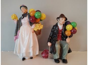 Royal Doulton Biddy Penny Farthing & The Balloon Man