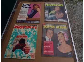 Lot Of 4 Vintage Tabloid Magazines