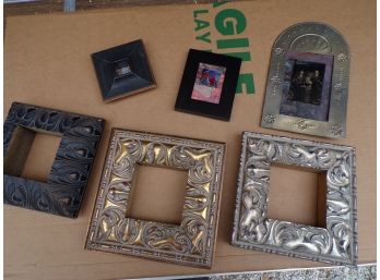 Lot Of 6 Picture  Artist Frames