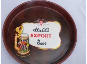 Older Hulls Export  Beer Tray Great Look