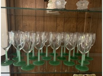 Set Of 20 Wine Glasses