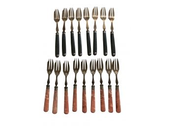 Group Of Eighteen Cocktail Forks