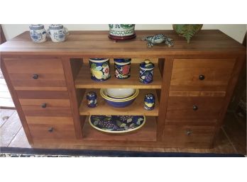 Beautiful Wood Cabinet / Server
