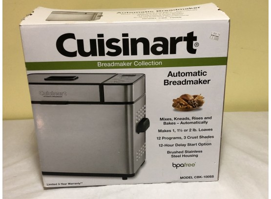 Cuisinart Automatic Bread Maker New In Box