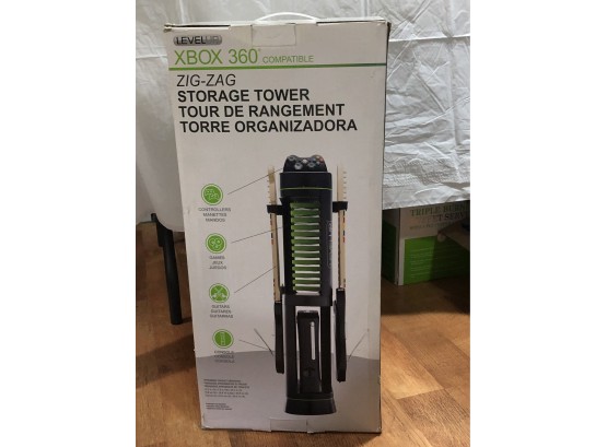 XBOX 360 Compatible Storage Tower. New. Never Used
