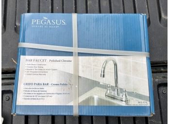 Pegasus Bar Faucet In Polished Chrome - New In Box