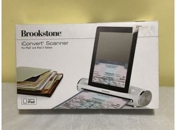 Brookstone IConvert Scanner New In Box