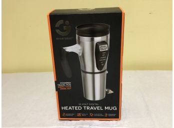 Heated Insulated Travel Mug New In Original Packaging