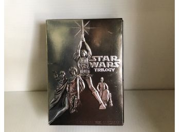 Star Wars Trilogy DVDs - The Empire Strikes Back, Return Of The Jedi And Star Wars: A New Hope