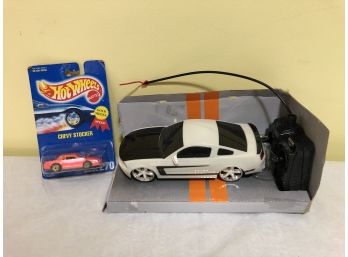 Hot Wheels Car 'Cherry Stocker' And A Remote Control Car