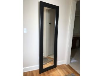 Fantastic Large Dressing Mirror / Large Accent Mirror - Dark Java Finish - Great Decorator Piece - 1 Year Old