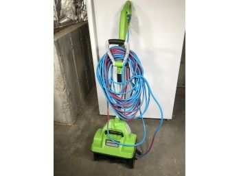 Fantastic GREENWORKS 8A Snow Thrower / Shovel With SUPER Long Cord - Tested - Works Fine - WINTERS COMING !