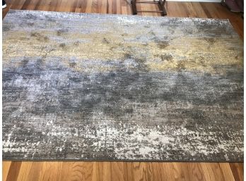 Beautiful ENIGMA Pattern Modern Rug KARASTAN For Frontgate - Very Nice Condition 63' X 94' - VERY NICE RUG