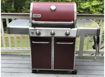 Fantastic WEBER - GENESIS II SPECIAL EDITION Gas Grill - Paid $1,400 With Weber Cover & Weber Grilling Tools
