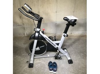 Fantastic YOSUDA Stationary Exercise Bike With Shoes & Owners Manual - Great Condition LOSE COVID WEIGHT NOW !