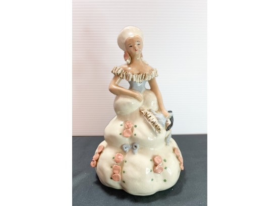 'Millicent' Porcelain Figurine Signed By Artist Ynez Circa 1940's