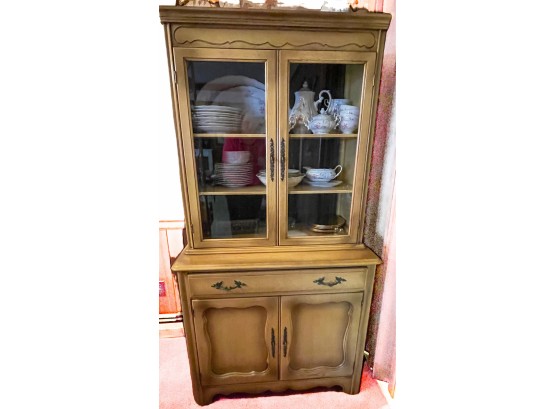 Dining Hutch- French Country Cream (contents Not Included)
