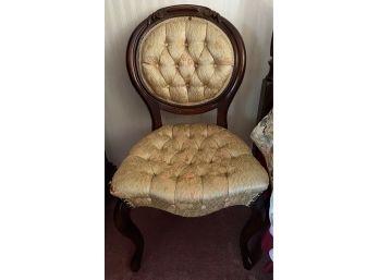 Victoria Balloon Back Side Chair (upholstery Repair Needed)