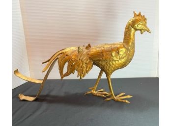 Rooster Art Sculpture- Mixed Metal