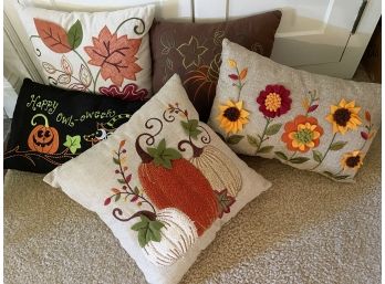 Fall Harvest Accent Pillows
