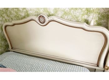 Creme Colored Vintage Twin Bed