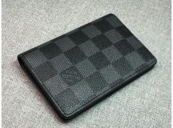 Beautiful Unisex LOUIS VUITTON Damier Canvas Wallet / Card Case - Made In France - 2017 - LIKE NEW CONDITION