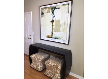 Very Nice Piece Of LARGE Decorative Artwork From ETHAN ALLEN - Incredible Look - GREAT DECORATOR PIECE !