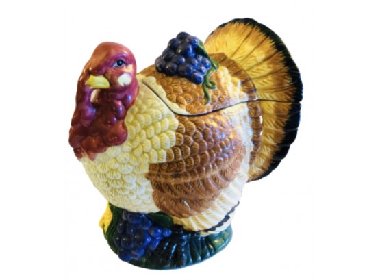 Thanksgiving Turkey Cookie Jar