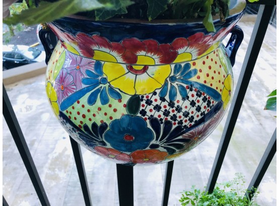 Colorful Ceramic Hanging Planter #1