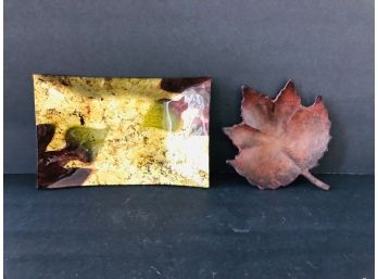 Two Autumnal Decorative Pieces