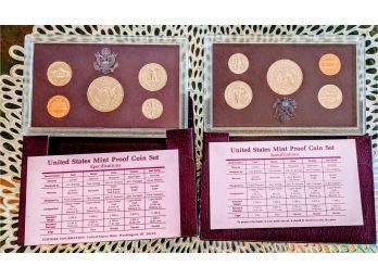 United States Proof Sets 1990 And 1992