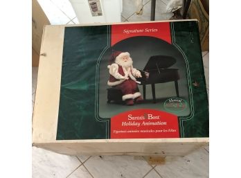 32' Animated Toe Tapping Santa (santa's Signature Series Musical
