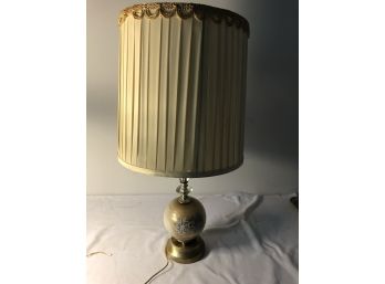 Crystal & Gold Lamp 30' Tall