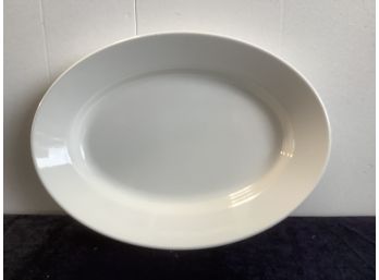 Williams-Sonoma Genuine Ironstone Plain White Oval Platter